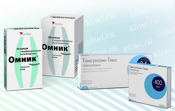 Тамсулозин Тева или Омник — что лучше?