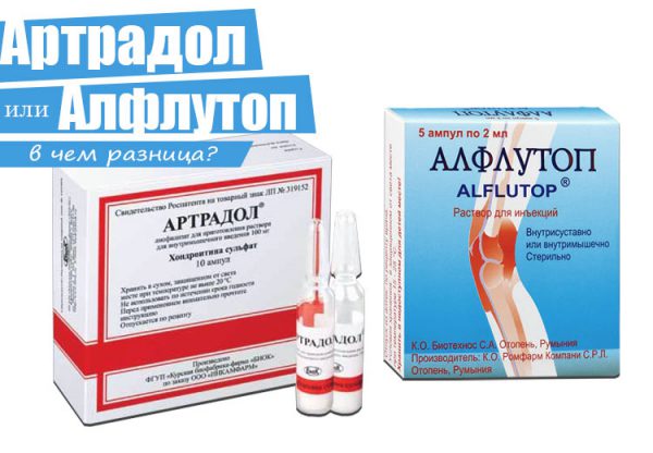 Что лучше Артрадол или Алфлутоп?