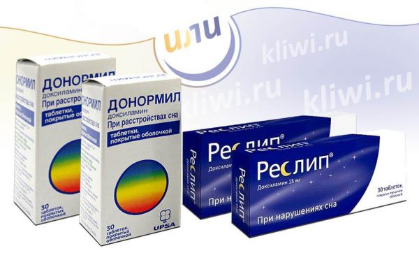 Реслип или Донормил?