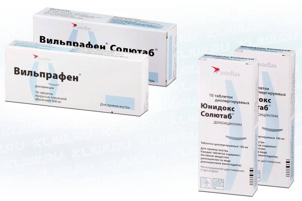 Вильпрафен или Юнидокс Солютаб?